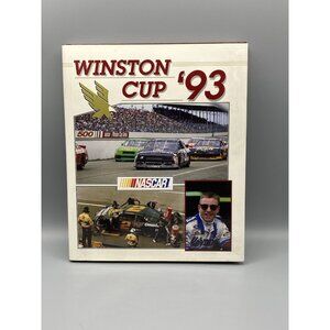 Vintage Winston Cup ‘93 Yearbook NASCAR- Hardcover Book With Dust Cover